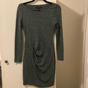 Banana Republic Forest Green Long Sleeve Sweater Dress Work Office XSP